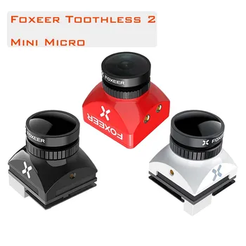 FOXEER Беззубик 2 Мини/Микро FPV Камера 1.7 мм 1200TVL PAL/NTSC с Экранным меню 4.6-20V Естественное Изображение Для RC FPV Дрона