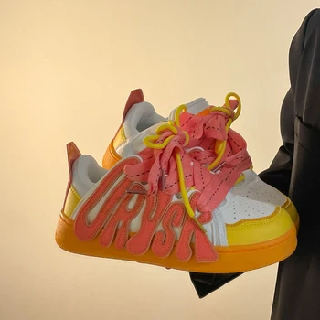Обувь Для женских дизайнерских кроссовок 2023, Весенне-осенняя мода, Мужской Скейтборд, Повседневная теннисная Женская Дышащая обувь в уличном стиле