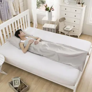 Походные постельные принадлежности Гигиенический спальный мешок Многофункциональный полиэфирный компактный спальный мешок Маленький спальный мешок 200 грамм Теплый комфорт