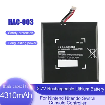 3,7 В 4310 мАч HAC-003 Аккумулятор Для Nintend Nitendo Switch Console NS Switch 2017 Игровая Консоль Литий-ионные Аккумуляторные Батареи