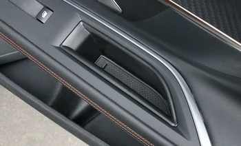 для Peugeot 5008 3008 GT 2017 Ручка передней двери Подлокотник Ящик для хранения Контейнер Держатель лоток Аксессуары для стайлинга автомобилей