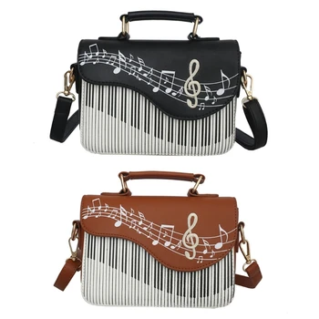 Сумка-пианино, модные сумки, женские сумки через плечо, женская сумка-слинг с верхней ручкой, E74B