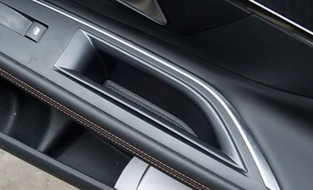 для Peugeot 5008 3008 GT 2017 Ручка передней двери Подлокотник Ящик для хранения Контейнер Держатель лоток Аксессуары для стайлинга автомобилей