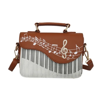 Сумка-пианино, модные сумки, женские сумки через плечо, женская сумка-слинг с верхней ручкой, E74B