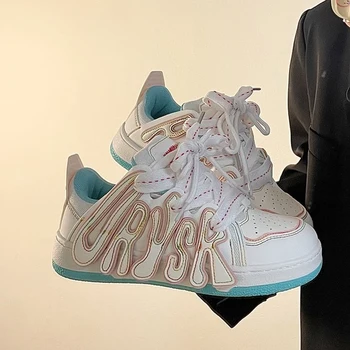 Обувь Для женских дизайнерских кроссовок 2023, Весенне-осенняя мода, Мужской Скейтборд, Повседневная теннисная Женская Дышащая обувь в уличном стиле