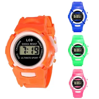 Детские часы с цифровым многофункциональным номером спортивных часов, модные часы, детские спортивные водонепроницаемые цифровые часы для детей, мальчиков и девочек