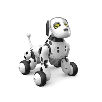 Интеллектуальный радиоуправляемый робот Собака 9007A Программируемая игрушка для животных 2.4 G Умные электрические детские игрушки для собак с беспроводным дистанционным управлением