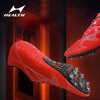 Health Spike Новая обувь для тренировок в спринте по легкой атлетике для студентов мужского и женского пола на соревнованиях по легкой атлетике на длинные дистанции 1119