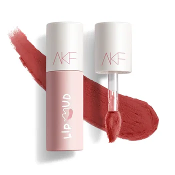 AKF Lipstick Lip Mud Lip Glaze Отбеливающая помада, женский осенне-зимний Нишевый бренд, блеск для губ Make Up 2g