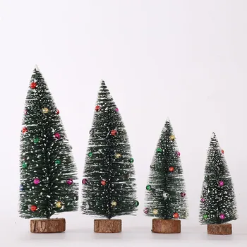 Украшение Имитация елки на Рождество Мини-модели украшений, Столешницы из маленькой сосны, аксессуары для рождественской елки своими руками