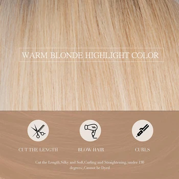 10-дюймовые парики из 100% человеческих волос Remy Платиновый блонд, парики из натуральных человеческих волос для женщин, короткие Прямые парики с челкой, бесклеевые парики-бобы