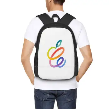 Весеннее событие 2021 года, модные рюкзаки, сумки Apple Keynote, Imac, Airtags, цвета для весенних событий Стива Джобса