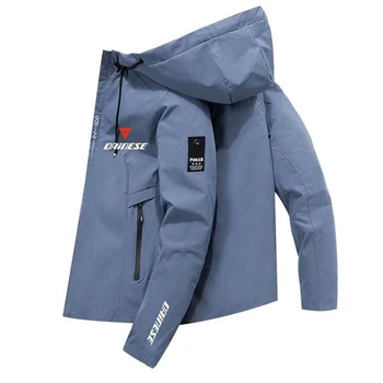 2023 Весенне-осенняя мужская куртка, мужская ветровка, мужская походная куртка, мужское повседневное пальто, водонепроницаемое пальто на молнии