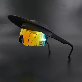Спортивные очки Линзы Солнцезащитные Uv400 Велосипедные солнцезащитные очки Мужчины Женщины 2023 Дорожные велосипедные очки Мужские Женские очки с коробкой