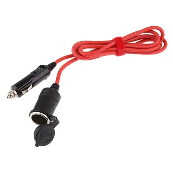 Удлинительный кабель адаптера питания автомобильного прикуривателя 12-24 В