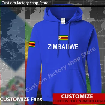 Толстовка с капюшоном с флагом Зимбабве, Бесплатная изготовленная на заказ джерси, фанаты, Сделай САМ, Название, номер, логотип, толстовки, Мужская и женская мода, Свободная повседневная толстовка