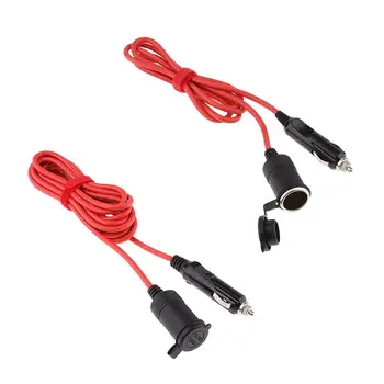 Удлинительный кабель адаптера питания автомобильного прикуривателя 12-24 В