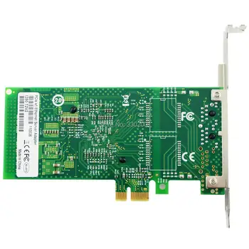 IOCREST Intel I350-T2V2 Двухпортовая Карта Контроллера Gigabit Ethernet Intel I350AM2 PCI-E X4 с 2 Портами Серверной Сетевой карты для Центров обработки данных