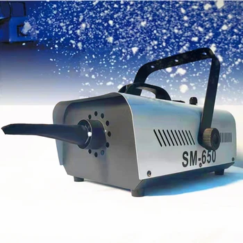 650 Вт снегоуборочная машина DJ Snowmaking machine stage performance snowflake effects /400 Вт дымовая машина беспроводной пульт дистанционного управления fogger